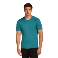 Icebreaker Underwear T-shirt 200 Oasis SS Crewe fitted (Merino wool) topaz blue men's